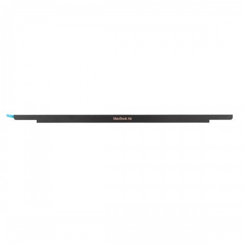 Декоративная панель с лого для MacBook Air 13" A1932 A2337 A2179, (стекло, 300мм, Gold Logo)
