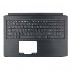 Верхня кришка Acer Aspire A315-53 A315-53G series, 6B.H18N2.005, RU, (Black, топкейс+клавіатура, C Cover, Original)