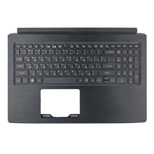 Верхня кришка ноутбука Acer Aspire A315-53 A315-53G series, 6B.H18N2.005, RU, (Black, топкейс+клавіатура, C Cover, Original)