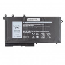 Батарея для Dell Latitude E5280 E5480 E5580 E5490 E5491 E5590 E5591 Precision 3520 M3520 M3530, 11.4V 4100mAh