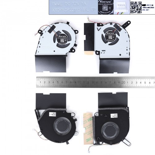 Вентилятори для ноутбука Asus ROG G512 G712 G531 G532 G731 GL531 GL731, (GPU+CPU 12V 1A, 13NR01N0P08012, 13NR01N0P09111, 13NR01N0P09012, Аналог)