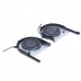 Вентиляторы для ноутбука Asus GL503GE GL703GE PX703GE, (12V CPU+GPU fans, FKLJ DFS593512MN0T, FKLH DFS2013121A0T, Аналог)