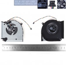 Вентилятор для Asus ROG Strix G713PI G713PV G713PU, (CPU 12V 0.6A, 13NR0C50P02011, 6033B0123901, Original)