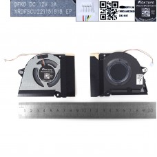 Вентилятор для Asus GA401IHR GA401QC GA401QE GA401QH GA401QM PX401QM RTX 3060, (12V CPU fan, Аналог)