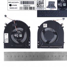 Вентилятор для HP Pavilion X360 14-DY 14M-DY TPN-W146 series, (M45024-001, FCN FN9V DFS5K22B056736, Original)