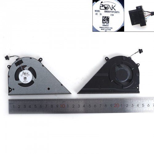 Вентилятор для ноутбука HP Pavilion 15-EG 15-EH TPN-Q245 TPN-Q246 series, (UMA, M08945-001, M14818-001, EG50040S1-1C290-S9A, Original)