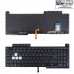 Клавиатура для ноутбука Asus ROG Strix G713I G713Q G733Q 2021, RU, Black (16pin Backlit, Original)