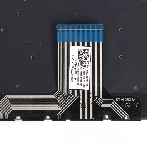 Клавіатура для ноутбука Asus ROG Strix G713I G713Q G733Q 2021, RU, Black (16pin Backlit, Original)