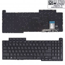Клавиатура для Asus ROG Strix G713I G713Q G733Q 2021, RU, Black (20pin FFC Backlight, Original)