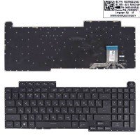 Клавиатура для Asus ROG Strix G713I G713Q G733Q 2021, RU, Black (20pin FFC Backlight, Original) Клавиатура для Asus ROG Strix G713I G713Q G733Q 2021, RU, Black (20pin FFC Backlight, Original)