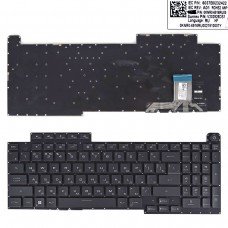 Клавиатура для Asus ROG Strix G713I G713Q G733Q 2021, RU, Black (20pin FFC Backlight, Original)