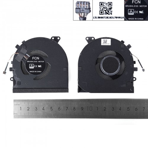 Вентилятор для Razer Spirit Blade GTX1060 RZ09-0270 RZ09-0300 RZ09-0328 RZ09-0369, (5V GPU fan, FNL5 DFS5K121142621, Original)