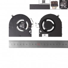 Вентилятор для Razer Blade RZ09-0301x RZ09-0330Q RZ09-0330x RZ09-0367x, (5V CPU, FNDX DFS5K123043635, Original)