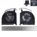 Вентилятор для ноутбука Gigabyte Aorus 15G 15P 17G 17P KB RX7G RX5G RP77 XB, (10мм CPU 12V fan, FNGS DFSCK22D05883Q, Аналог)