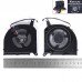 Вентилятор для ноутбука Gigabyte Aorus 15G 15P 17G 17P KB RX7G RX5G RP77 XB, (10мм CPU 12V fan, FNGS DFSCK22D05883Q, Аналог)
