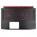 Верхня кришка для ноутбука Acer Nitro AN515-31 AN515-41 AN515-42 AN515-51 AN515-52 AN515-53, (Red/Black, топкейс+клавіатура з підсвіткою)