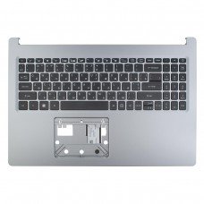 Верхня кришка для Acer A115-22 A315-43 A315-55 A315-23G EX215-22, RU/UA, (Silver, топкейс+клавіатура, Original)