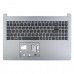 Верхня кришка для Acer A115-22 A315-23G A315-43 A315-55 A315-57 EX215-22G EX215-53G, RU/UA, (Silver, топкейс+клавіатура, 6B.HVUN7.033, Original)
