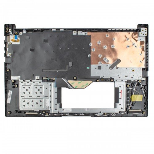 Верхняя крышка для ноутбука Asus Vivobook S 15 OLED M3502QA, RU/UA, (топкейс+клавиатура, 4pin Backlight, 90NB0XX2-R30UA0, Original)
