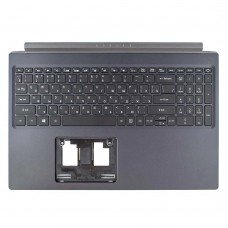Верхня кришка для Acer Aspire A715-75G, RU, (Black, топкейс+клавиатура, Backlight, 6B.Q99N2.005, Original)