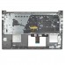 Верхня кришка для ноутбука Asus VivoBook S15 X521 M533 S533, RU/UA, (Silver, топкейс+клавіатура, Backlight 4pin, 90NB0RF1-R31UA0, Original)
