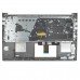 Верхняя крышка для ноутбука Asus VivoBook S15 X521 M533 S533, RU/UA, (Silver, топкейс+клавиатура, Backlight 4pin, 90NB0RF1-R31UA0, Original)