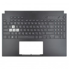 Верхня кришка для Asus FX517ZM FX507Z, RU/UA, (топкейс+клавіатура, Backlit 8pin, 90NR0951-R31UA0, Original)