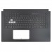 Верхняя крышка для ноутбука Asus TUF Gaming FX707 FA707, RU/UA, (Black, топкейс+клавиатура, RGB 8pin, 90NR0971-R31UA1, Original)