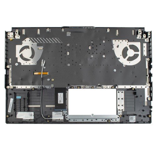 Верхня кришка для ноутбука Asus TUF Gaming FX707 FA707, RU/UA, (Black, топкейс+клавіатура, RGB 8pin, 90NR0971-R31UA1, Original)