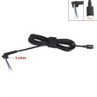 DC Кабель Type-C для блока питания ноутбука Dell, (90W, 3pin, Three-core, 1.5м)