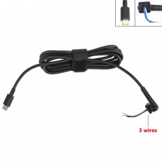 DC Кабель Type-C для блока питания ноутбука Lenovo, (90W, 3pin, Three-core, 1.5м)