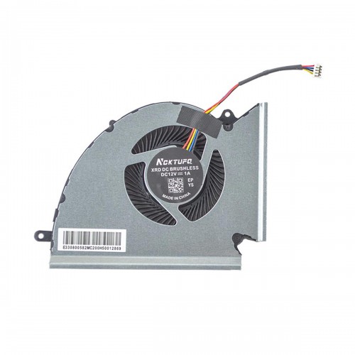 Вентилятор для ноутбука MSI GP76 GE76 WE76 MS-17K2 MS-17K3 MS-17K4, (12V CPU 4pin fan, PABD1A010SHR-N451, Аналог)