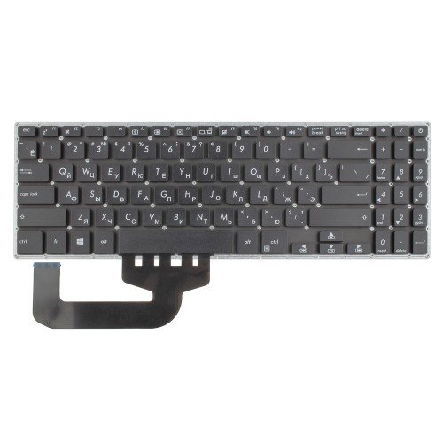 Клавіатура для ноутбука Asus X507 X507UA X507UB X507UF series, RU, Black