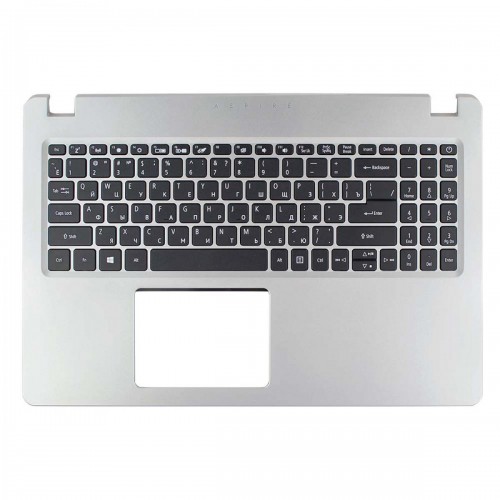 Верхня кришка для ноутбука Acer Aspire A515-52 A515-52G, (Silver, 6B.H5HN2.005, топкейс+клавіатура RU, Original)