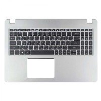 Верхняя крышка для Acer Aspire A515-52 A515-52G, (Silver, 6B.H5HN2.005, топкейс+клавиатура RU, Original)