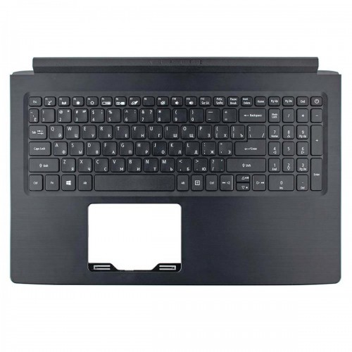 Верхняя крышка для ноутбука Acer Aspire A315-41 A315-41G, RU, (Black, 6B.GY9N2.005, топкейс+клавиатура, C Cover, Original)