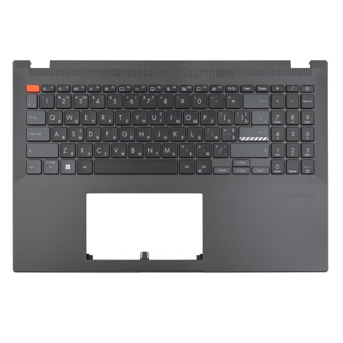 Верхня кришка для ноутбука Asus Vivobook Pro 15X OLED M6501RR, RU/UA, (топкейс+клавіатура, Backlight 4pin, 90NB0YS2-R31UA0, Original)