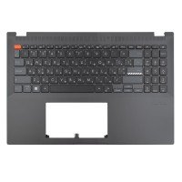 Верхняя крышка для Asus Vivobook Pro 15X OLED M6501RR, RU/UA, (топкейс+клавиатура, Backlight 4pin, Original)