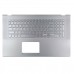 Верхняя крышка для ноутбука Asus A712 D712 F712 S712 X712 series, RU, Silver, (топкейс+клавиатура, 90NB0PI1-R31RU0, C Cover, Original)