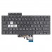 Клавиатура для ноутбука Asus TUF Dash F15 FX516PC FX516PE FX516PM FX516PR, UA, Black, Backlit 4pin