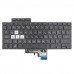Клавіатура для ноутбука Asus TUF Dash F15 FX516PC FX516PE FX516PM FX516PR, UA, Black, Backlit 4pin