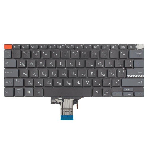 Клавіатура для ноутбука Asus Vivobook Pro K3400P M3400Q M3400W X3400P, UA, Black, Backlit 4pin