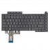 Клавиатура для ноутбука Asus ROG Strix G15 G513QM G513QR series, RU/UA, Black, 20pin RGB Backlit