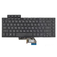 Клавиатура для Asus ROG Zephyrus GA502D GU532G GU502D GX502G GX532G, UA, Black, 4pin White Backlit