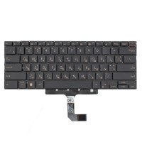 Клавіатура для Asus Zenbook S UX393EA UX393JA, RU/UA, Black (4pin Backlit, Original)