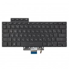 Клавиатура для Asus Zephyrus G15 GA503 M16 GU603 series, RU/UA, Black (8pin RGB Backlit, Original)