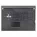 Верхняя крышка для ноутбука Asus ROG Strix G731GT G731GU , RU/UA, (Black, топкейс+клавиатура, 16pin Backlit, 90NR01T1-R32UI0, Original)