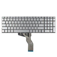 Клавиатура для HP 250 255 G6 15-BS 15-BW 15-CC 15-CD 15-CB, RU, Silver, Backlit