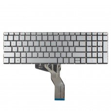 Клавіатура для HP 250 255 G6 15-BS 15-BW 15-CC 15-CD 15-CB, RU, Silver, Backlit