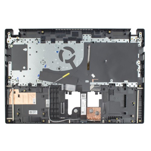 Верхня кришка для ноутбука Acer TravelMate P2 TMP215-54, RU/UA, (Black, топкейс+клавіатура, 6B.VVRN7.032, Original)